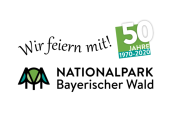 Logo 50 Jahre Nationalpark Bayerischer Wald – Wir feiern mit als Partnerhotel