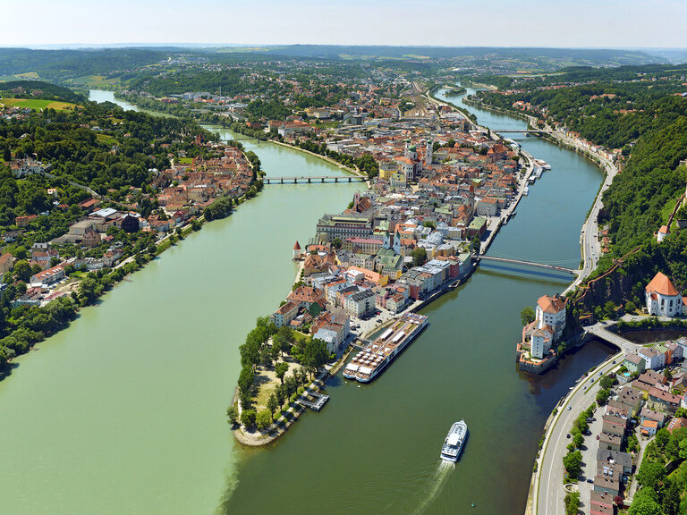 Sehenswürdigkeiten der Dreiflüssestadt Passau