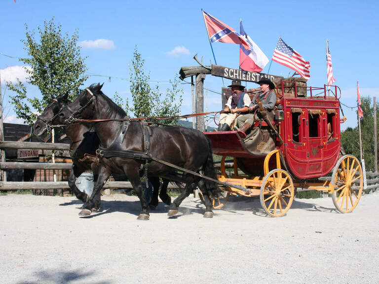 Hotel nahe der Westernstadt Pullman City