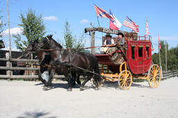 Hotel nahe der Westernstadt Pullman City